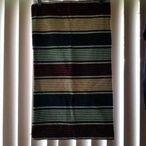 IKEA KUDDVIVA Striped Cotton Duck Pillow Case 16" x 26" with lengthwise zipper